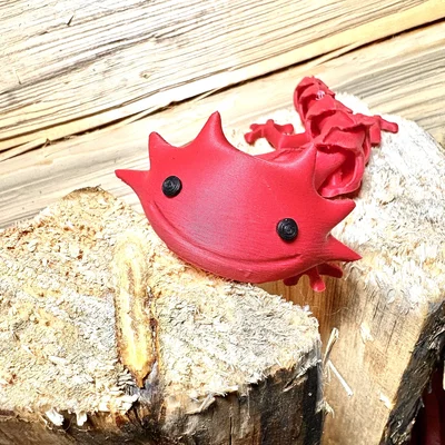 Đồ chơi Axolotl cử động linh hoạt (Flexi Articulating Axolotl)