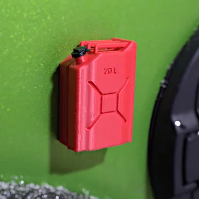 Mô hình can xăng mini (Widdle Jerry Can) gắn nam châm trang trí xe 3D