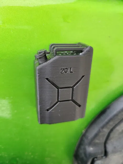 Mô hình can xăng mini (Widdle Jerry Can) gắn nam châm trang trí xe 3D - Image 2