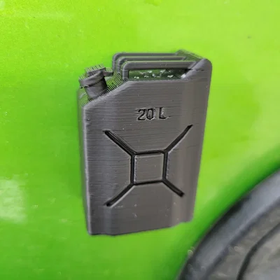 Mô hình can xăng mini (Widdle Jerry Can) gắn nam châm trang trí xe 3D