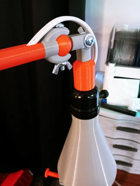 Đèn bàn Articulating C-Clamp dễ in - Image 4