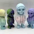 Mô hình Bộ Xương Trùm Mũ Hooded Skeleton - Thumbnail 1