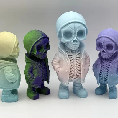 Mô hình Bộ Xương Trùm Mũ Hooded Skeleton