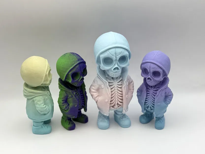 Mô hình Bộ Xương Trùm Mũ Hooded Skeleton - Image 2