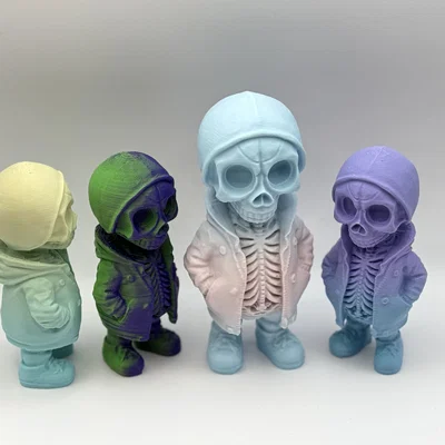 Mô hình Bộ Xương Trùm Mũ Hooded Skeleton