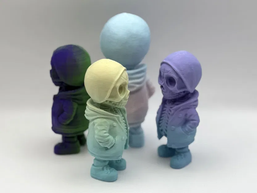 Mô hình Bộ Xương Trùm Mũ Hooded Skeleton - Image 3