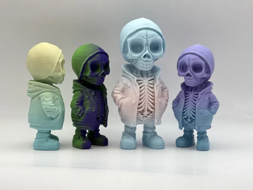 Mô hình Bộ Xương Trùm Mũ Hooded Skeleton - Image 5