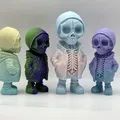 Mô hình Bộ Xương Trùm Mũ Hooded Skeleton - Thumbnail 5