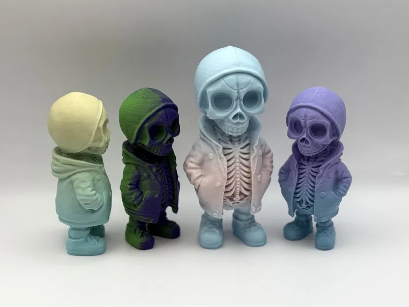 Mô hình Bộ Xương Trùm Mũ Hooded Skeleton - Image 6