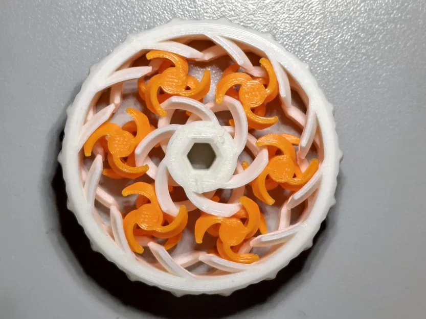 Spinner bánh răng hình học độc đáo (Involute Gear) - In 3D siêu chất - Image 1