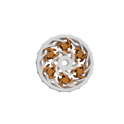 Spinner bánh răng hình học độc đáo (Involute Gear) - In 3D siêu chất