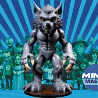 Mô hình Người Sói (Werewolf Minix) cực chất cho người mê in 3D