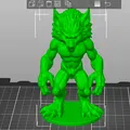 Mô hình Người Sói (Werewolf Minix) cực chất cho người mê in 3D - Thumbnail 2