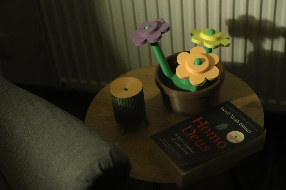 Gạt tàn 3 chân cho Iqos - Mẫu in 3D trang trí để bàn hiện đại - Image 3