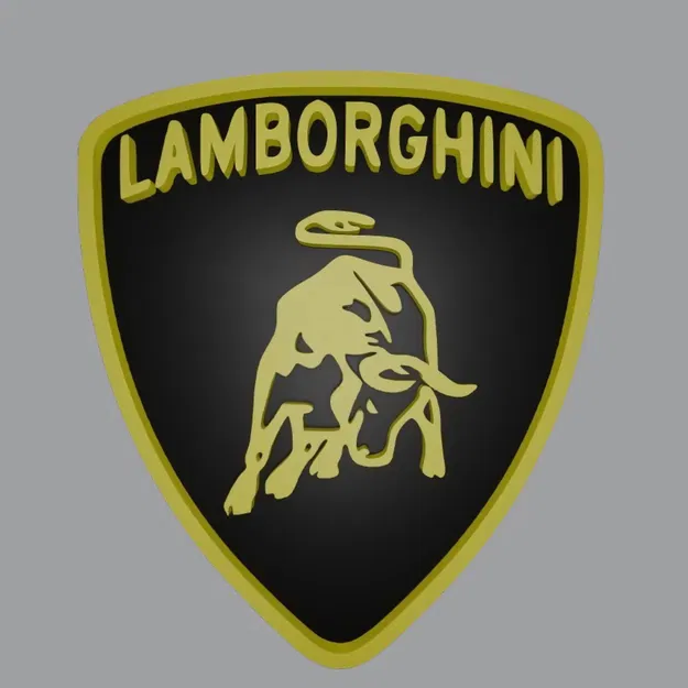 Logo Lamborghini 3D - Image 1