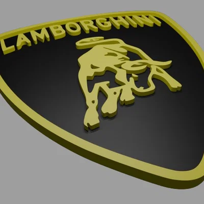 Logo Lamborghini 3D