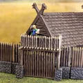 Cổng thành lũy Viking giả tưởng (28mm) - Thumbnail 1