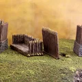 Cổng thành lũy Viking giả tưởng (28mm) - Thumbnail 2