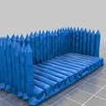 Cổng thành lũy Viking giả tưởng (28mm) - Thumbnail 6