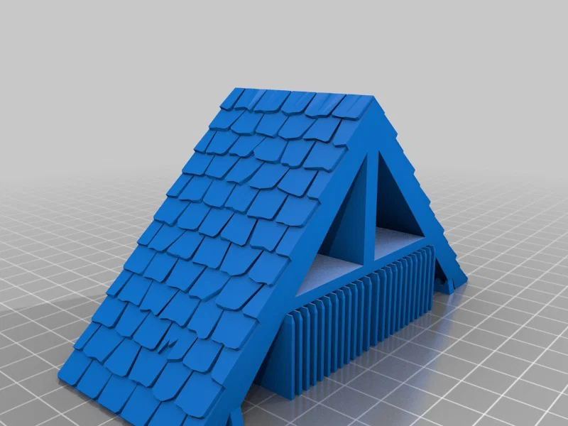 Mô hình nhà Viking giả tưởng (Fantasy Viking House) - Image 4