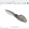 Mô hình cánh quạt Drone tùy chỉnh (Parametric) cho Fusion 360 - Thumbnail 5