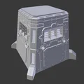 Mô hình pháo đài Sci-fi in 3D - Thumbnail 1