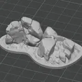 Bộ sưu tập mô hình núi đá thu nhỏ (Miniature Rock Formations) cho D&D - Thumbnail 1