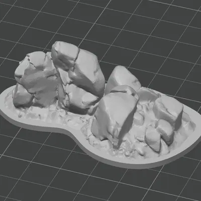 Bộ sưu tập mô hình núi đá thu nhỏ (Miniature Rock Formations) cho D&D