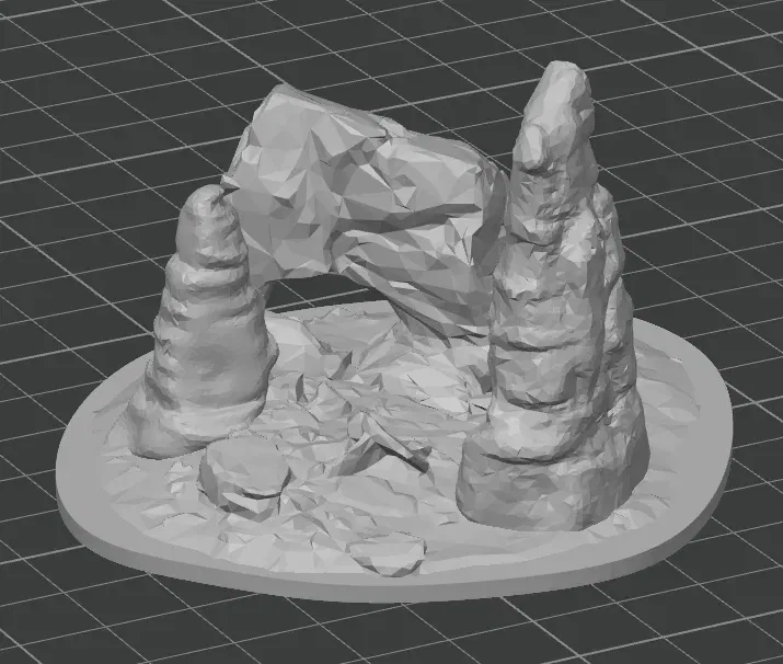 Bộ sưu tập mô hình núi đá thu nhỏ (Miniature Rock Formations) cho D&D - Image 2