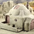 Các tòa nhà Sci-fi phong cách sa mạc cho in 3D - Thumbnail 6