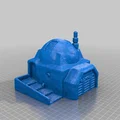 Các tòa nhà Sci-fi phong cách sa mạc cho in 3D - Thumbnail 8