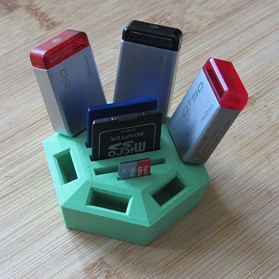 Khay Đựng USB, SD và MicroSD Gọn Nhẹ