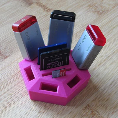 Khay Đựng USB, SD và MicroSD Gọn Nhẹ