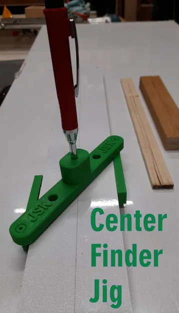 Dụng cụ hỗ trợ tìm tâm gỗ (Center Finder Jig) - Image 1