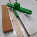 Dụng cụ hỗ trợ tìm tâm gỗ (Center Finder Jig) - Thumbnail 2