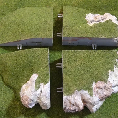 Modular gaming hills - Các mô hình đồi lắp ghép cho wargaming