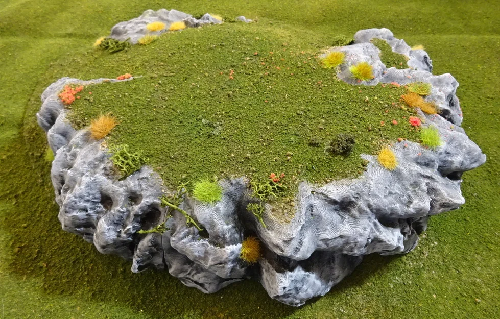 Modular gaming hills - Các mô hình đồi lắp ghép cho wargaming - Image 4