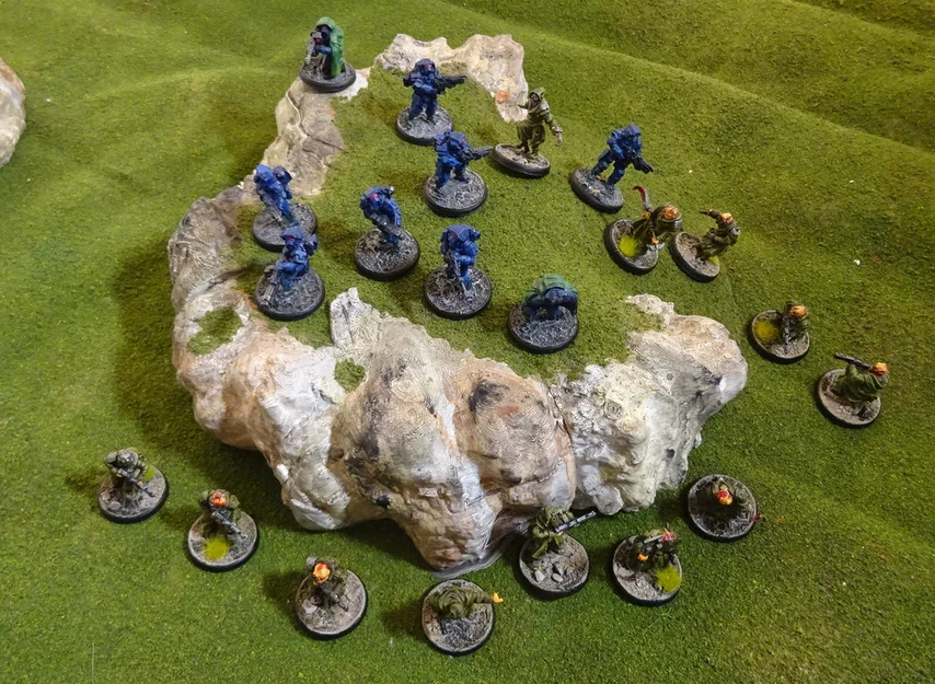 Modular gaming hills - Các mô hình đồi lắp ghép cho wargaming - Image 5