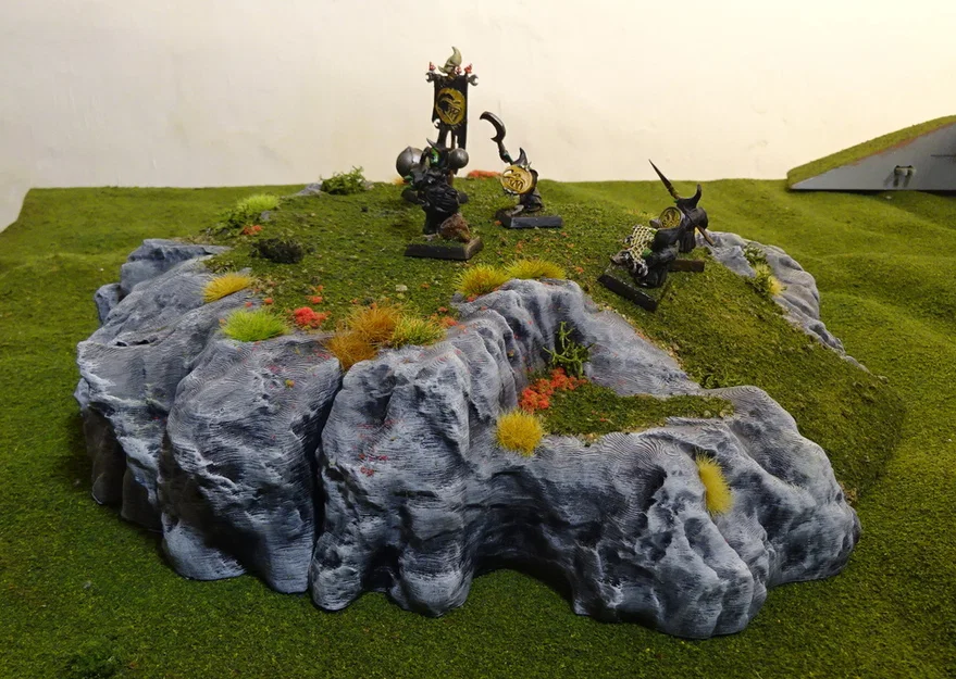 Modular gaming hills - Các mô hình đồi lắp ghép cho wargaming - Image 9