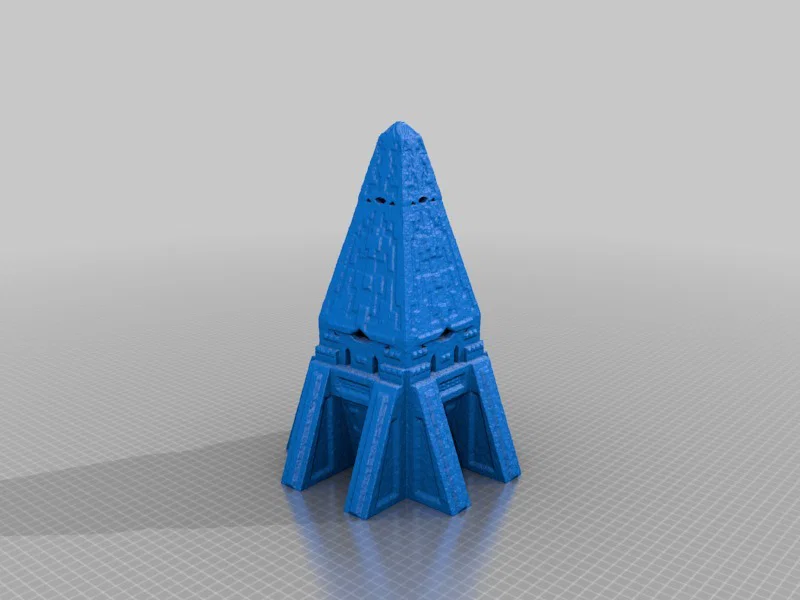 Magical node - Mô hình địa hình in 3D phong cách cổ xưa - Image 2