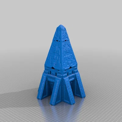 Magical node - Mô hình địa hình in 3D phong cách cổ xưa
