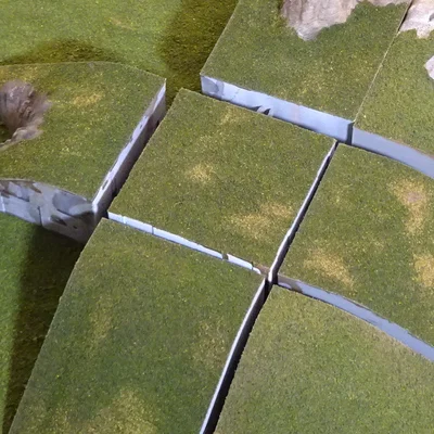 Modular gaming hills - Các mảnh đồi dạng thẳng