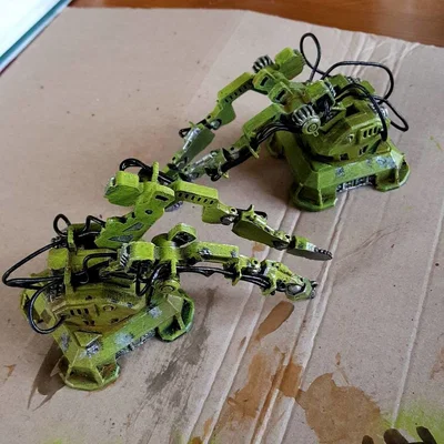 Mô hình robot xây dựng hai tay