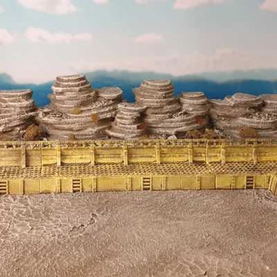 Mô hình địa hình hào chiến thuật Trenchline (Modular)
