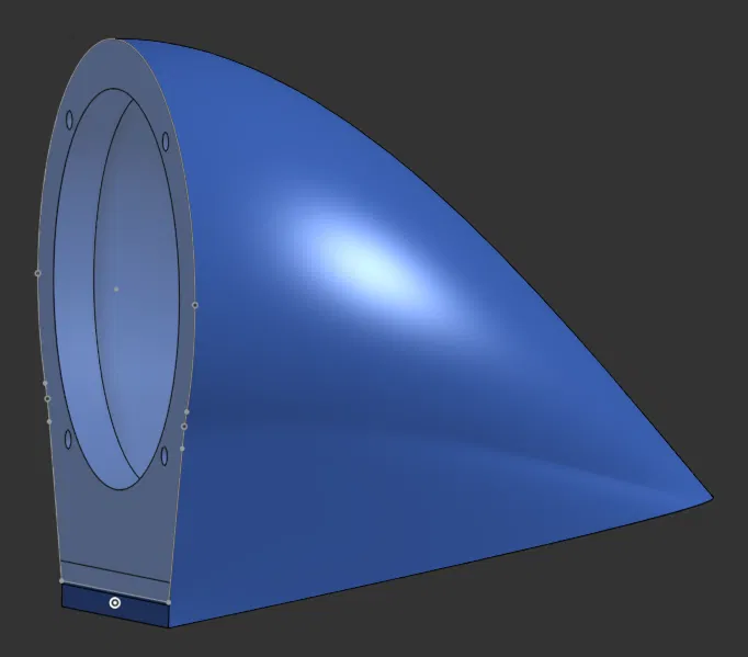 Hộp Đựng Loa Tweeter 2 inch Gắn Xe Hơi (Thiết kế nghiêng 10 độ) - Image 1