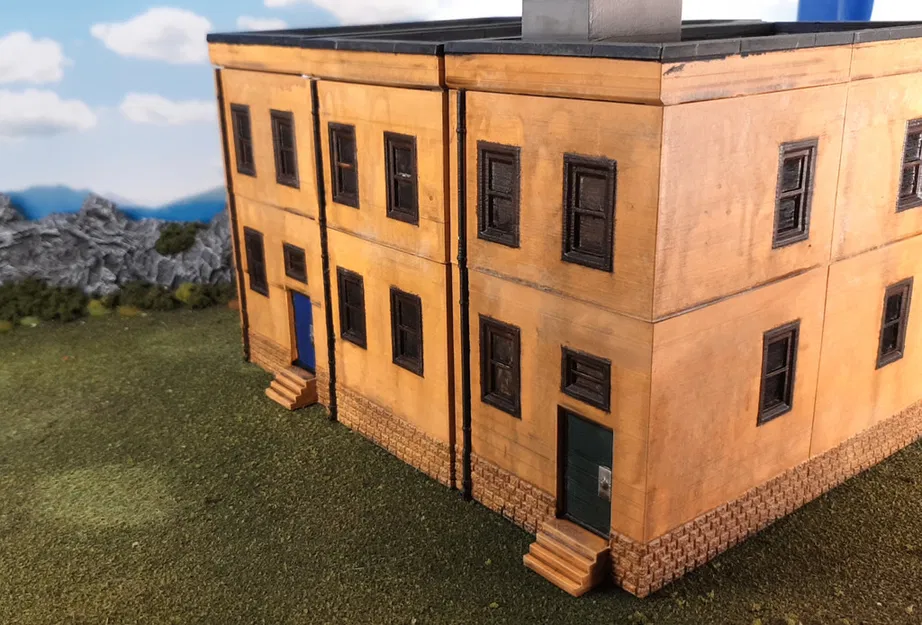 Mô hình tòa nhà New York Brownstone lắp ghép - Image 5