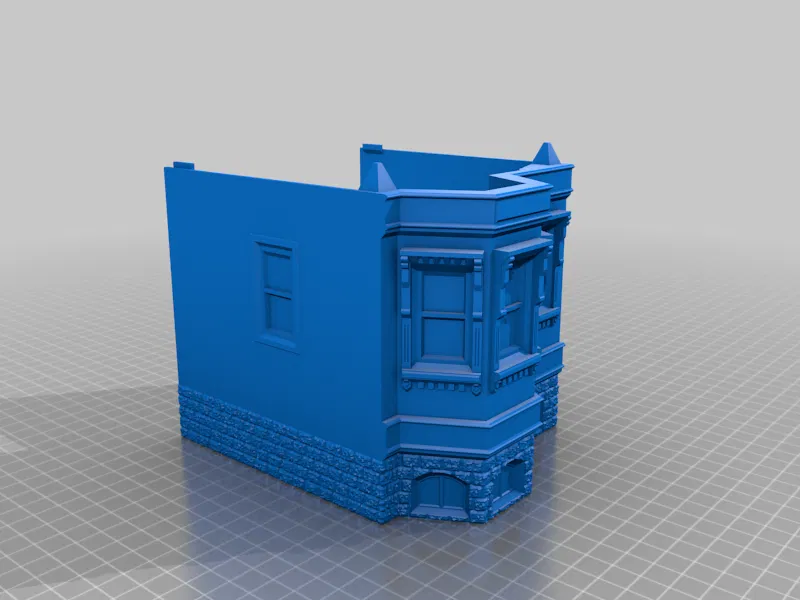 Mô hình tòa nhà New York Brownstone lắp ghép - Image 7