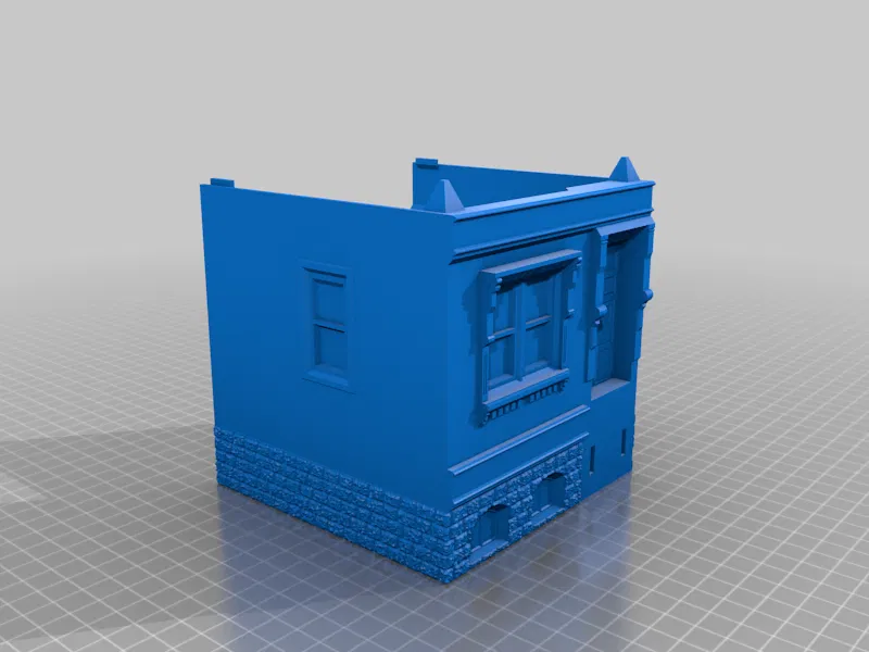 Mô hình tòa nhà New York Brownstone lắp ghép - Image 9