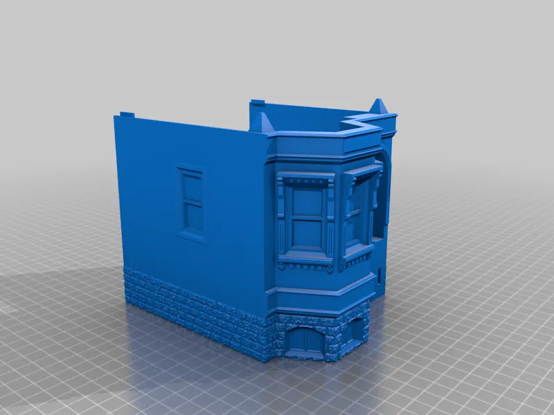 Mô hình tòa nhà New York Brownstone lắp ghép - Image 10