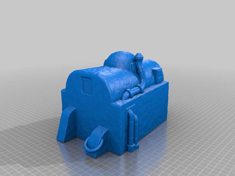 Mô hình làng sci-fi sa mạc - Image 7